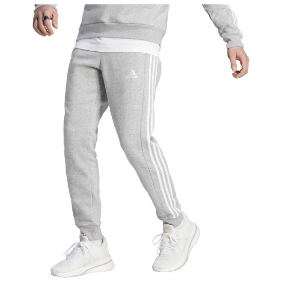 Adidas Ανδρικό παντελόνι φόρμας Essentials 3-Stripes Fleece Tapered Cuff Pants
